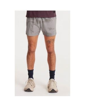 Roark Alta 5 Drawstring Shorts - Gray