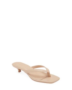 Open Edit Tori Kitten Heel Sandal - Natural