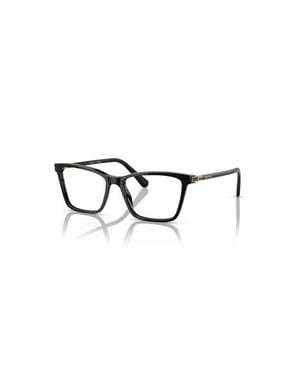Swarovski 53Mm Rectangle Optical Glasses - Black