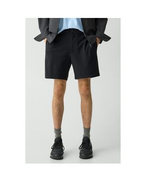Theory Curtis Slim Fit Internal Drawstring Shorts - Black