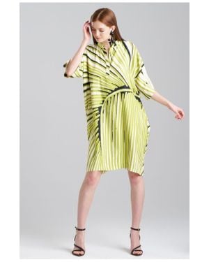 Natori Yoshinoki Caftan Dress - Yellow