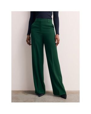 The Fold Adelaide Clever Crepe Pants - Green