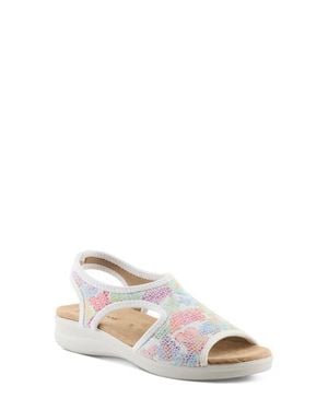 Flexus by Spring Step Nyaman Slingback Sandal - White