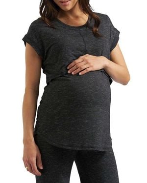 Ripe Maternity Dreamy Nursing Tee - Black
