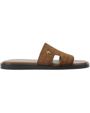Kurt Geiger Bond Cutout Slide Sandal - Brown