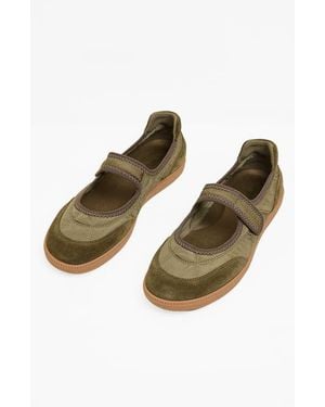 Charlotte Stone Garcia Ballet Sneaker - Natural