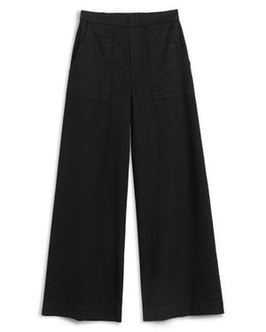 Frank & Eileen Madeline High Waist Wide Leg Jeans - Gray