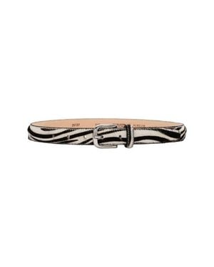 AUREUM No. 14 Genuine Calf Hair Belt - Multicolor