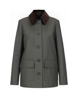 Callas Milano Hudson Field Jacket Water Resisrant Canvas - Gray