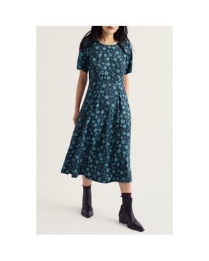 Seasalt Cornwall Tilly Midi Dress - Blue