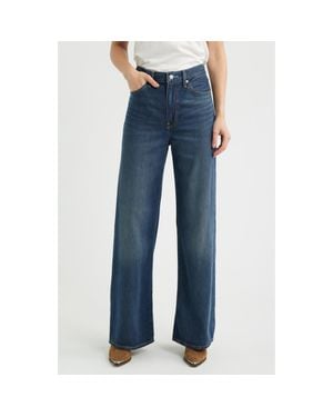 Levi's Ribcage High Waist Wide Leg Jeans - Blue