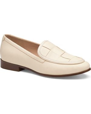 Johnston & Murphy Ali Woven Loafer - White