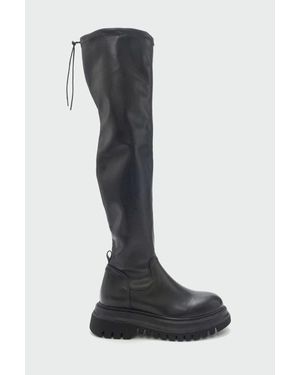 Prologue Shoes Chip Knee Over Boot - Black
