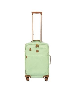 Bric's Volterra Softside 21 Carry On Spinner Luggage - Green