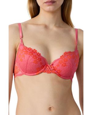 Etam Somptueuse No. 4 Underwire Demi Bra - Red