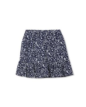 Lands' End Girls Breezy Woven Skort - Blue