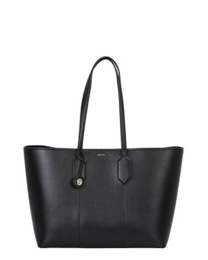 BOSS Liriel Faux Leather East/West Shopper Bag - Black