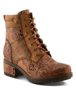 Spring Step Whitefish Leather Boot - Brown