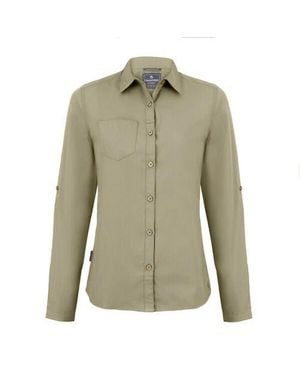 Craghoppers Expert Kiwi Long-Sleeved Shirt - Green