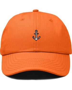 Alix Anchor Dad Cap - Orange
