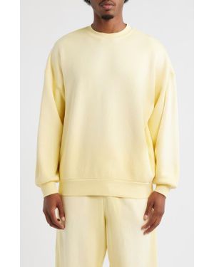 Elwood Core Oversize Crewneck Sweatshirt - Yellow