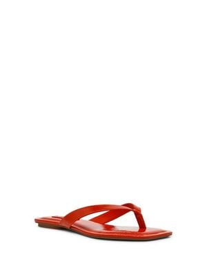 Steve Madden Trella Flip Flop - Red