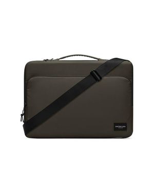Gaston Luga Däsh Cushioned Briefcase 15/16 - Black