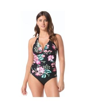 Coco Reef Assure Tankini Swim Top - Black