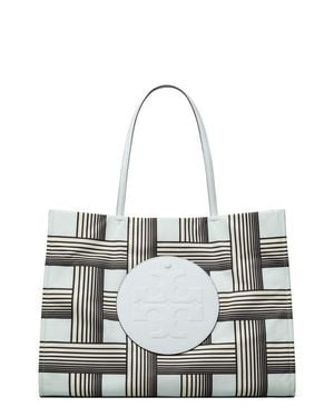 Tory Burch Ella Print Tote - Metallic