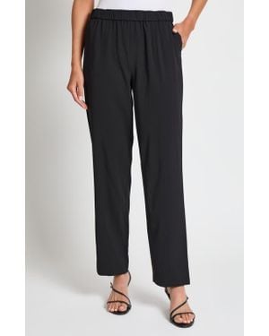 Misook Straight Leg Pants - Black