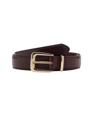 Mango Leather Belt - Brown