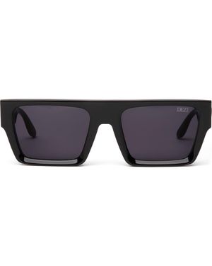 DEZI Slick 55Mm Shield Sunglasses - Blue