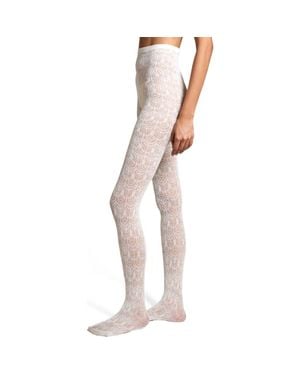 Stems Emilia Tattoo Tights - White