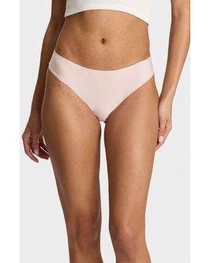 Commando Butter 2-Pack Thongs - Brown