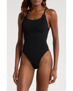 Hunza G Camille One-Piece Swimsuit - Black