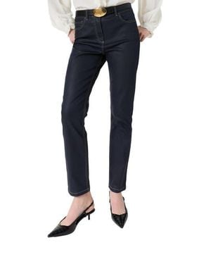 Gerard Darel Aya Coated Slim Jeans - Blue