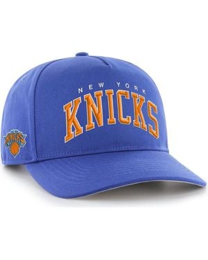 '47 New York Knicks Block Arch Hitch Adjustable Hat - Blue