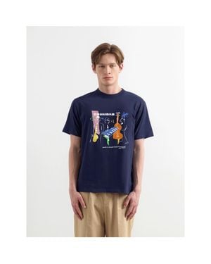 Edmmond Studios Cassette Print T-Shirt - Blue