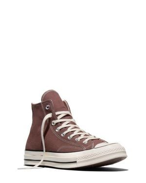 Converse Chuck 70 Canvas High Top Sneaker - Brown