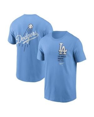 Nike Los Angeles Dodgers Record Shattered T-Shirt - Blue