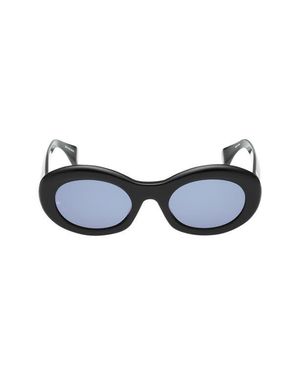 Rag & Bone 51Mm Oval Sunglasses - Blue
