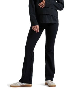 Ripe Maternity Organic Jersey Flare Pant - Black