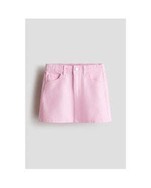 H&M Denim Skirt - Pink
