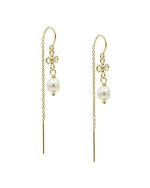 ALBISIA Flower Power Threaders - White