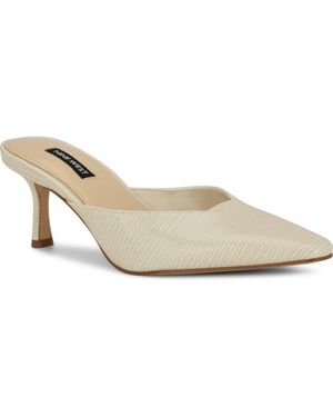 Nine West Camenla Mule - White