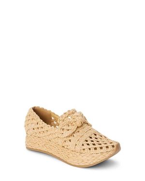 Matisse Espanola Woven Raffia Platform Sneaker - Natural