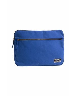 Terra Thread 15.6-Inch Organic Cotton Laptop Sleeve - Blue