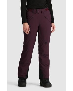 Outdoor Research Snowcrew Snow Pants - Purple