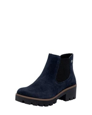 Rieker Amalia Ankle Chelsea Boot - Blue