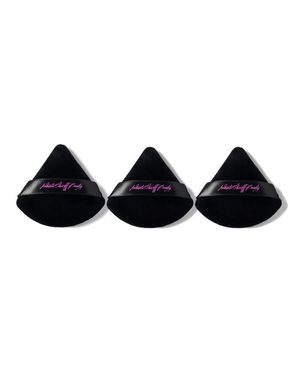 Ashunta Sheriff Beauty Velvet Hypoallergenic Ultra Soft Puffs - Black
